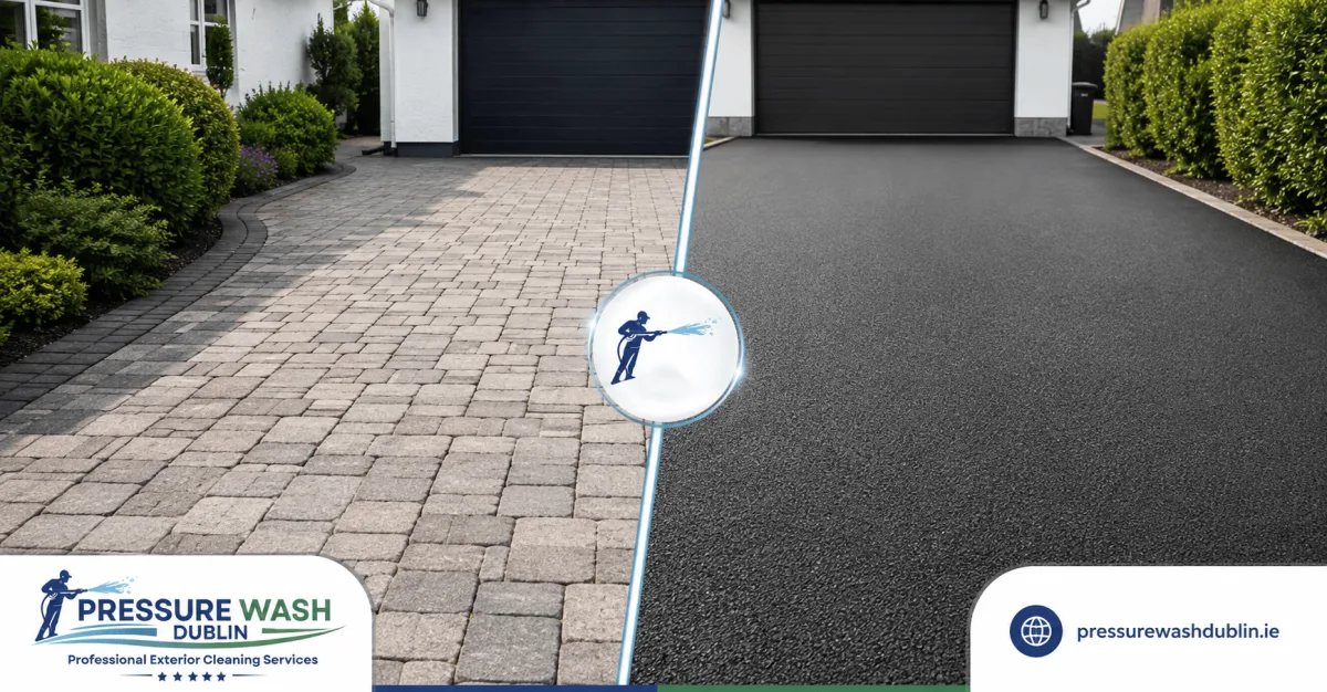 Block Paving VS Tarmac Driveway