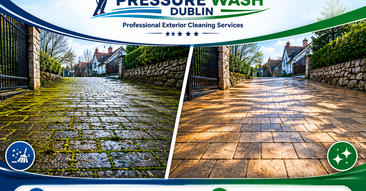 Professional Driveway Cleaning in Dublin